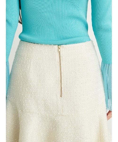 LILY BROWN（リリーブラウン）の「ツイードフレアミニスカート（スカート・レディース・ブラック/ホワイト/ピンク・1/0）」の15枚目の写真