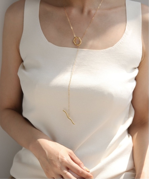 追加》UCALYPT/ユーカリプト Stem line necklace（ネックレス