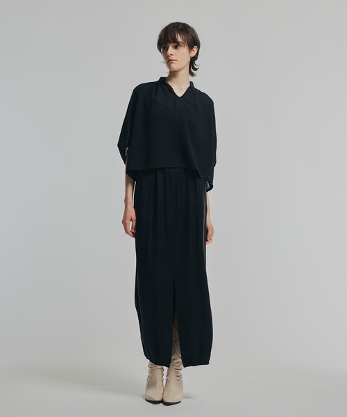 【セール】チェック柄ボリューム袖プルオーバー【Made in Japan】（シャツ/ブラウス）｜NOISE MAKER（ノイズメーカー）