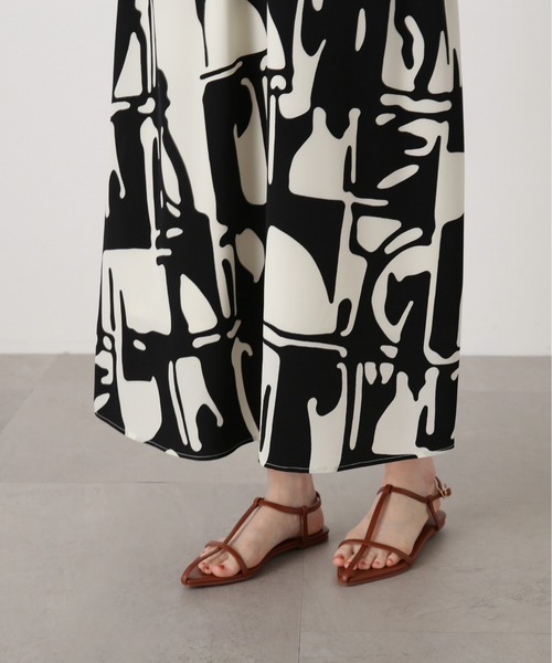 N.(N. Natural Beauty Basic)(エヌエヌナチュラルビューティーベーシック)の「◆【S Size Line】アートプリントワンピース(ワンピース・レディース・ベージュ系その他/ブラック系その他・SMALL/MEDIUM)」の14枚目の写真