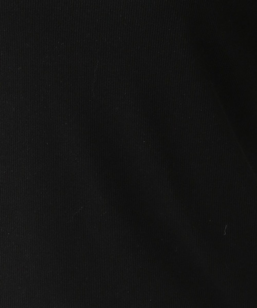 A part by（アパートバイ）の「2WAYレイヤードプルオーバー_長袖（Tシャツ/カットソー・レディース・ブラック/ライトベージュ・FREE）」の4枚目の写真