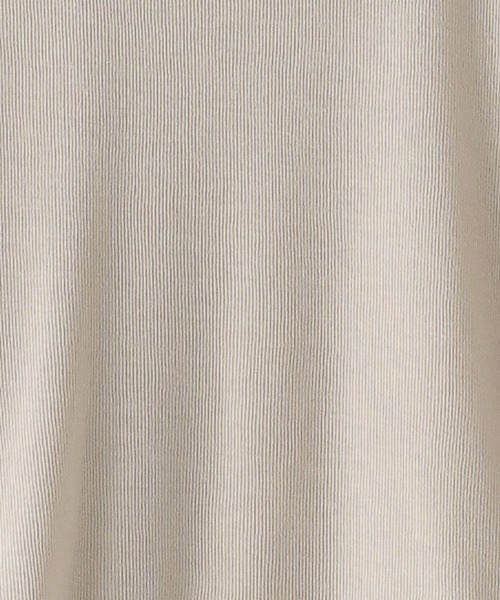 A part by（アパートバイ）の「2WAYレイヤードプルオーバー_長袖（Tシャツ/カットソー・レディース・ブラック/ライトベージュ・FREE）」の3枚目の写真