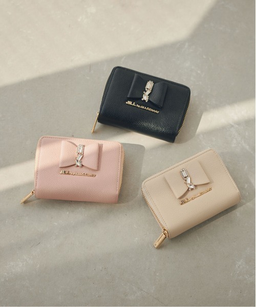 すぐ届く 可愛い【JILL by JILL STUART】 リボンビジュー 折財布 リボンビジューウォレットシリーズ（折財布） | JILL by JILL