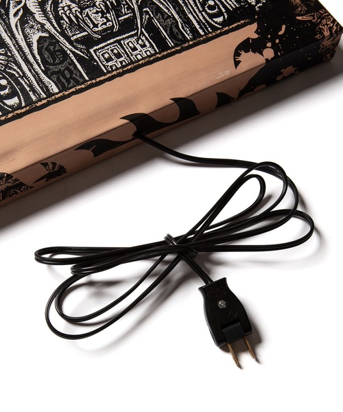 Silk ScreenPrint Leather Art A2size ”BAD CASTLE”