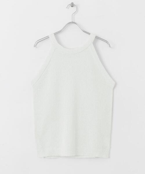 ITEMS URBANRESEARCH(アイテムズ アーバンリサーチ)の「アメスリニットタンクトップ(ニット/セーター・レディース・オフホワイト/ベージュ・FREE)」の7枚目の写真