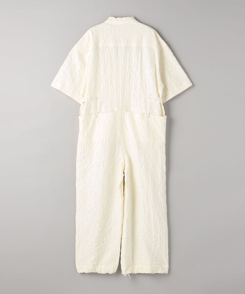 BEAUTY&YOUTH UNITED ARROWS(ビューティーアンドユースユナイテッドアローズ)の「<ESLOW>ジャンプスーツ(つなぎ/オールインワン・レディース・オフホワイト・2)」の2枚目の写真