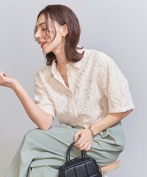 BEAUTY&YOUTH UNITED ARROWS | カットジャカード ショートスリーブシャツ(シャツ/ブラウス)