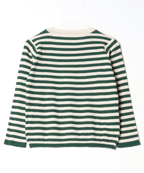 Per sist ence(パーシエンス)の「レトロボーダーTシャツ/ロンT(Tシャツ/カットソー・レディース・ブラック/ブラウン/グリーン/レッド・FREE)」の5枚目の写真