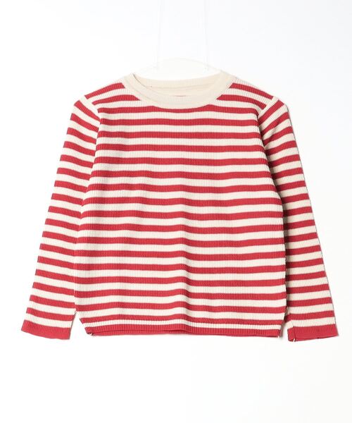 Per sist ence(パーシエンス)の「レトロボーダーTシャツ/ロンT(Tシャツ/カットソー・レディース・ブラック/ブラウン/グリーン/レッド・FREE)」の19枚目の写真