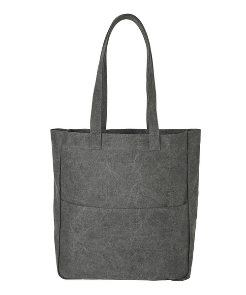 X-girl(エックスガール)の「PIGMENT DYED TOTE BAG(トートバッグ・レディース・オリーブ/チャコール・ONE SIZE)」の6枚目の写真