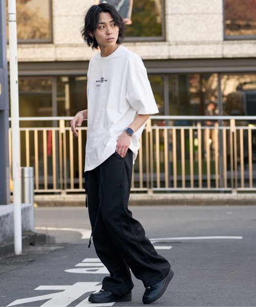 Ada.（エイダ）の「<Good Riddanceコラボ>フロント アクセント スウェットパンツ（スウェットパンツ・メンズ・カーキ/ブラック・FREE）」の7枚目の写真