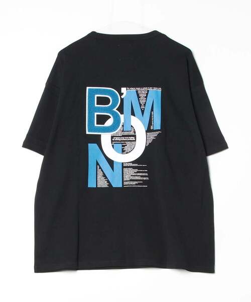 BEAVER(ビーバー)の「B omnivore/ビーオムニボー BMN S/S Tee(Tシャツ/カットソー・メンズ・ホワイト/ブラック・L/M)」の6枚目の写真
