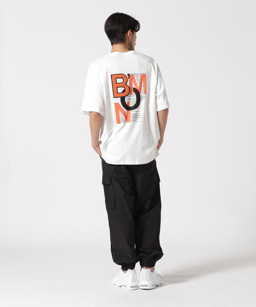 BEAVER(ビーバー)の「B omnivore/ビーオムニボー BMN S/S Tee(Tシャツ/カットソー・メンズ・ホワイト/ブラック・L/M)」の11枚目の写真