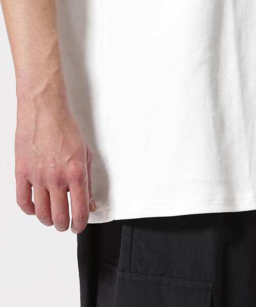 BEAVER(ビーバー)の「B omnivore/ビーオムニボー BMN S/S Tee(Tシャツ/カットソー・メンズ・ホワイト/ブラック・L/M)」の15枚目の写真
