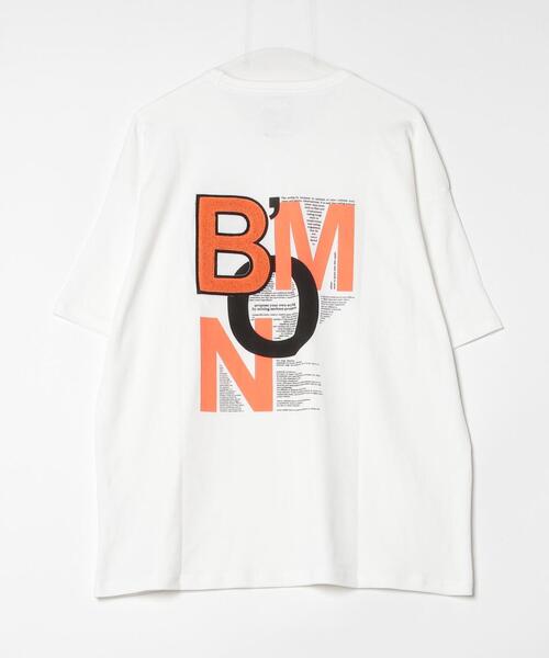 BEAVER(ビーバー)の「B omnivore/ビーオムニボー BMN S/S Tee(Tシャツ/カットソー・メンズ・ホワイト/ブラック・L/M)」の17枚目の写真