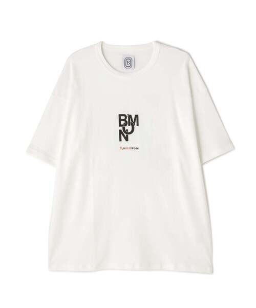 BEAVER(ビーバー)の「B omnivore/ビーオムニボー BMN S/S Tee(Tシャツ/カットソー・メンズ・ホワイト/ブラック・L/M)」の18枚目の写真