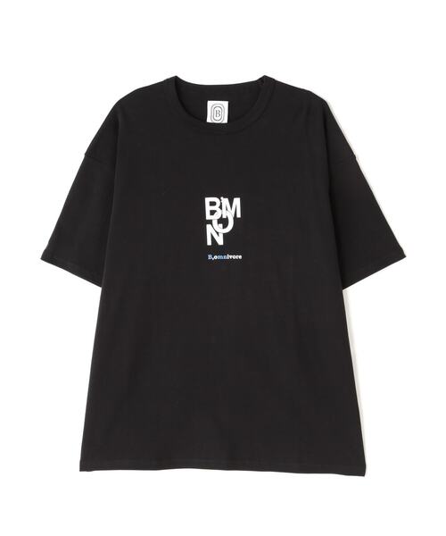 BEAVER(ビーバー)の「B omnivore/ビーオムニボー BMN S/S Tee(Tシャツ/カットソー・メンズ・ホワイト/ブラック・L/M)」の4枚目の写真