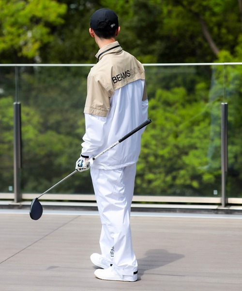 撥水性/透湿性】〈MEN〉BEAMS GOLF ORANGE LABEL / 2WAY 撥水