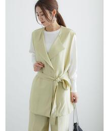 【松井愛莉着用】シャイニーダブルジレ(セットアップ可)