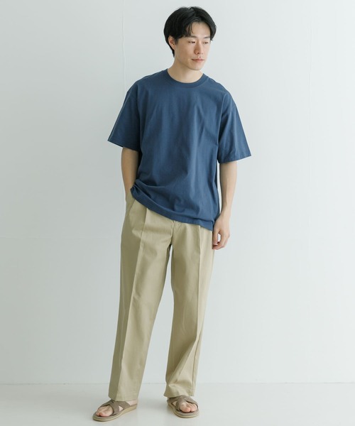 URBAN RESEARCH（アーバンリサーチ）の「汗染み防止加工クルーネックTシャツ（Tシャツ/カットソー・メンズ・ブルー系その他/チャコールグレー/ホワイト/グレー系その他・SMALL/X-LARGE/MEDIUM/LARGE）」の7枚目の写真