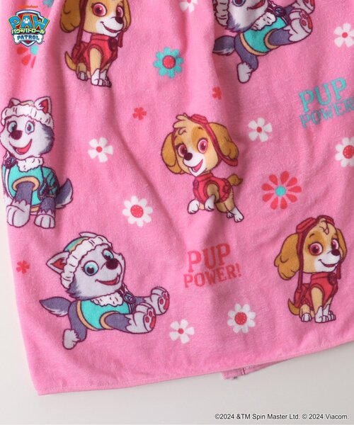 BREEZE(ブリーズ)の「【パウパト】ラップタオルMサイズ(スイムグッズ・キッズ・ブルー/ピンク・FREE)」の8枚目の写真