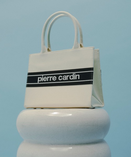 FRAY I.D（フレイアイディー）の「【pierre cardin】バリエーションミドルバッグ（トートバッグ・レディース・グリーン/ベージュ/アイボリー/ブラック・FREE）」の2枚目の写真