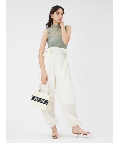 FRAY I.D（フレイアイディー）の「【pierre cardin】バリエーションミドルバッグ（トートバッグ・レディース・グリーン/ベージュ/アイボリー/ブラック・FREE）」の15枚目の写真