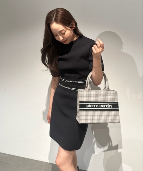 FRAY I.D（フレイアイディー）の「【pierre cardin】バリエーションミドルバッグ（トートバッグ・レディース・グリーン/ベージュ/アイボリー/ブラック・FREE）」の19枚目の写真