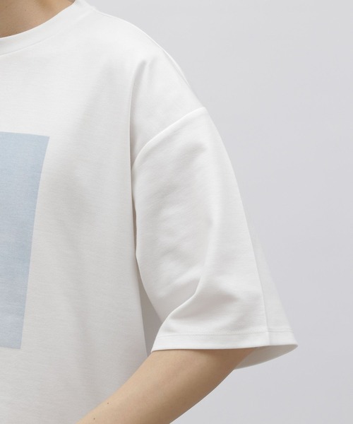 LAKOLE(ラコレ)の「アートペインティングプリントT / 113991(Tシャツ/カットソー・メンズ・ブラック/ホワイト/サンドグレー/グリーン・MEDIUM/LARGE/X-LARGE)」の16枚目の写真
