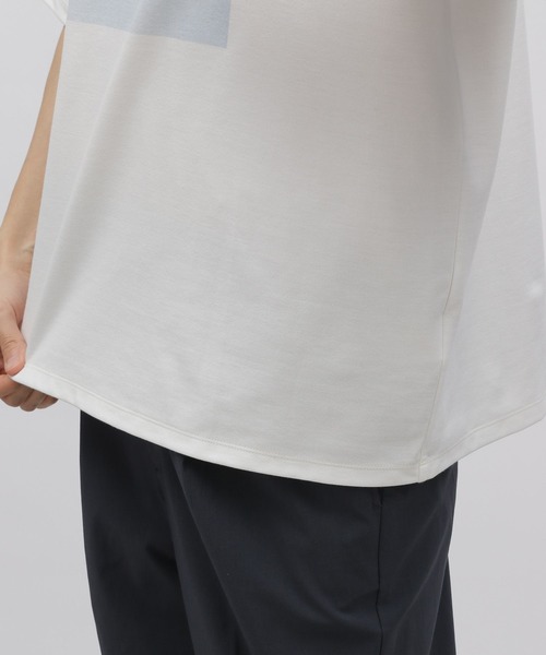 LAKOLE(ラコレ)の「アートペインティングプリントT / 113991(Tシャツ/カットソー・メンズ・ブラック/ホワイト/サンドグレー/グリーン・MEDIUM/LARGE/X-LARGE)」の17枚目の写真