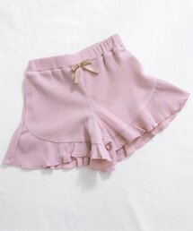 apres les cours | 【WEB限定】ワッフルフリルショートパンツ(その他パンツ)
