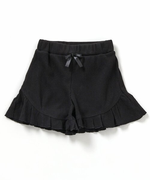 apres les cours（アプレレクール）の「【WEB限定】ワッフルフリルショートパンツ（その他パンツ・キッズ・アイボリー/ピンク/ミント/チャコール・80/90/100/110/120/130/140）」の11枚目の写真