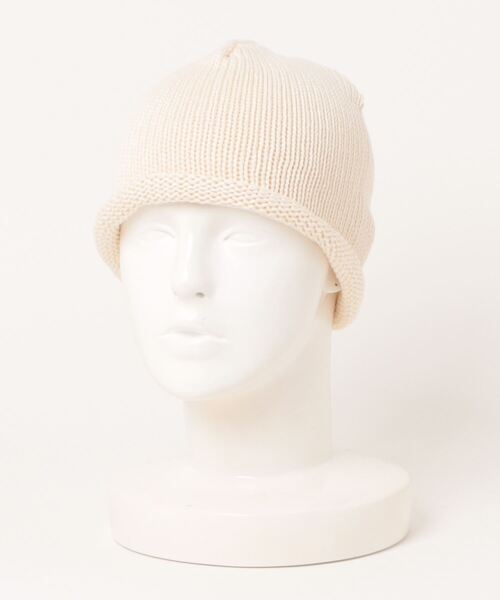 LEUCHTFEUER（ロイフトフォイヤー）の「【 LEUCHTFEUER】ROLLRAND（ニットキャップ/ビーニー・レディース・クリーム/ブルー/レッド/グリーン/ライトグリーン/ゴールド・FREE）」の2枚目の写真