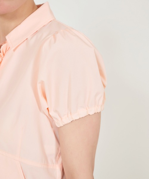 TINA：JOJUN（ティーナジョジュン）の「半袖 フリルブラウス TINA：JOJUN（シャツ/ブラウス・レディース・ホワイト/ベビーピンク/ブラック・M）」の13枚目の写真