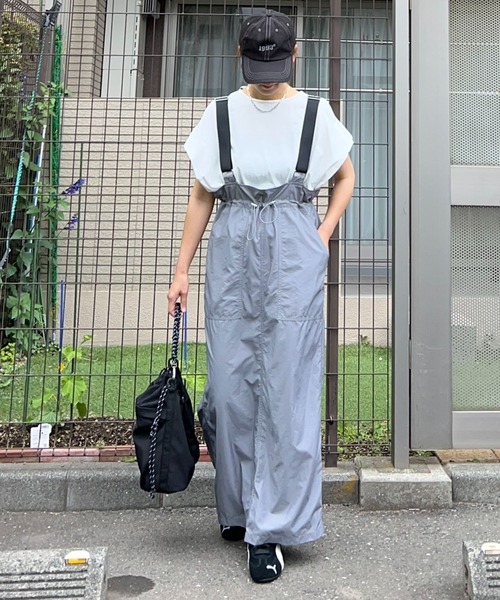 セール】【 notch. by KR 】サスペンダー付きハイウエスト