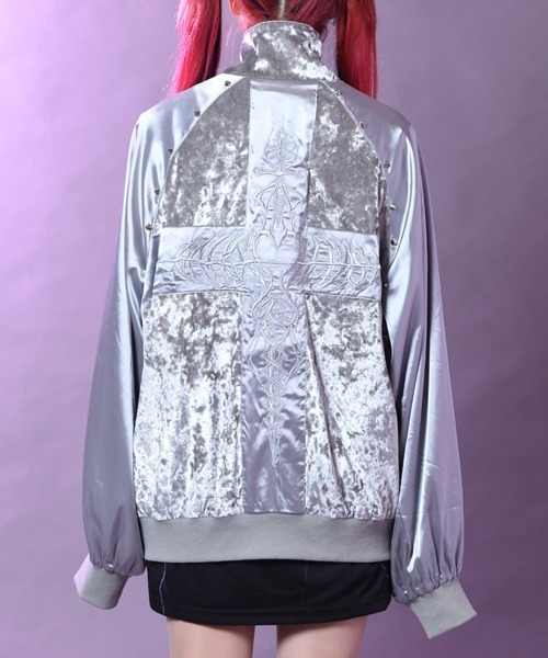 セール】CAMELLIA(カメリア) バッククロス スカジャン（スカジャン