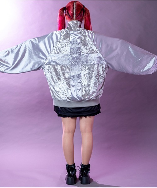 セール】CAMELLIA(カメリア) バッククロス スカジャン（スカジャン