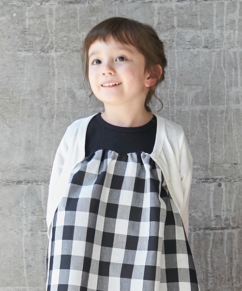 petit main（プティマイン）の「【UVカット/接触冷感】カーディガン（Tシャツ/カットソー・キッズ・グレー/ライトグリーン/ピンク/オフホワイト・130cm/120cm/110cm/100cm/90cm/80ｃｍ）」の15枚目の写真