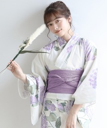 KYOETSU | 浴衣 セット レディース 2点セット( 浴衣 + 帯 ) A(浴衣)