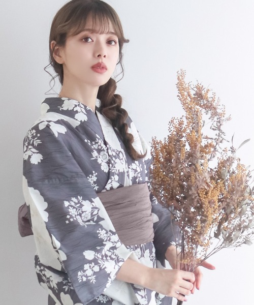 KYOETSU（キョウエツ）の「浴衣 セット レディース 2点セット( 浴衣 + 帯 ) A（浴衣・レディース・その他4/その他7/その他6/その他1/その他2/その他3/その他5/その他8/その他13/その他10/その他11/その他15/その他14/その他12/その他9・フリー）」の13枚目の写真