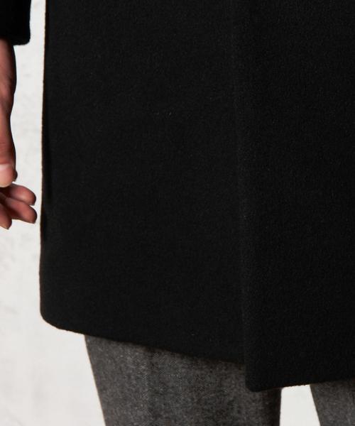 green label relaxing（グリーンレーベルリラクシング）の「□DROP/SLDR チェスターコート（チェスターコート・メンズ・ブラック/ライトグレー・LARGE/MEDIUM/SMALL）」の12枚目の写真