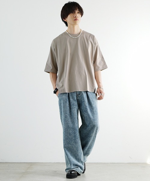 半袖 Ｔシャツ 半T オーバーサイズ ルーズフィット 半袖Tシャツ adidas Z.N.E. ルーズフィット 半袖Tシャツ / アディダス adidas