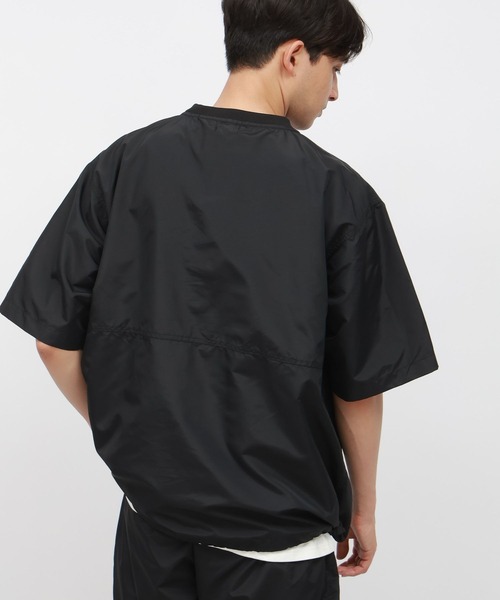 LAKOLE(ラコレ)の「【吸水速乾】ナイロンZIP-プルオーバー<PARK by LAKOLE>/117019(Tシャツ/カットソー・メンズ・ブラック/オリーブ・X-LARGE/MEDIUM/LARGE)」の9枚目の写真