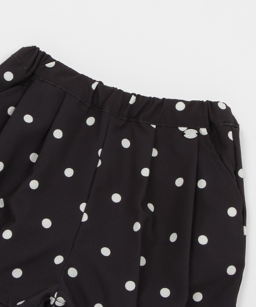 petit main（プティマイン）の「【水陸両用/リンク】タックバルーンパンツ（チノパンツ・キッズ・オレンジ/チャコール/キナリ/ネイビー/ライトベージュ・100cm/110cm/90cm/120cm/130cm/80ｃｍ）」の8枚目の写真