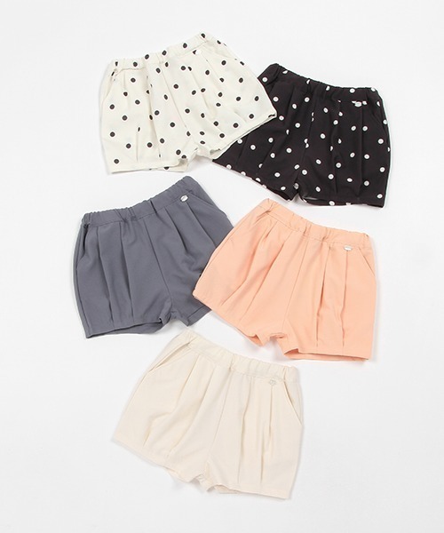 petit main（プティマイン）の「【水陸両用/リンク】タックバルーンパンツ（チノパンツ・キッズ・オレンジ/チャコール/キナリ/ネイビー/ライトベージュ・100cm/110cm/90cm/120cm/130cm/80ｃｍ）」の6枚目の写真