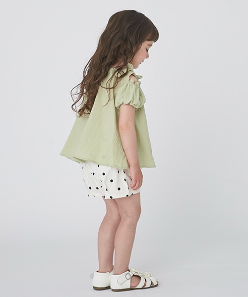 petit main（プティマイン）の「【水陸両用/リンク】タックバルーンパンツ（チノパンツ・キッズ・オレンジ/チャコール/キナリ/ネイビー/ライトベージュ・100cm/110cm/90cm/120cm/130cm/80ｃｍ）」の17枚目の写真