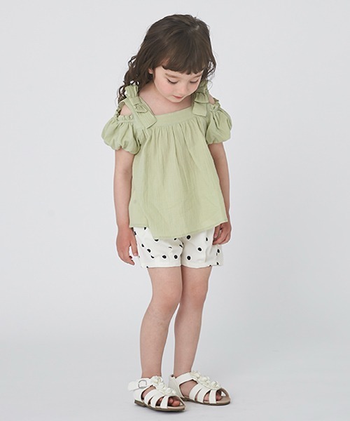 petit main（プティマイン）の「【水陸両用/リンク】タックバルーンパンツ（チノパンツ・キッズ・オレンジ/チャコール/キナリ/ネイビー/ライトベージュ・100cm/110cm/90cm/120cm/130cm/80ｃｍ）」の18枚目の写真