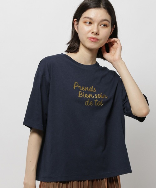 niko and（ニコアンド）の「機能付きアソートロゴTシャツ（T
