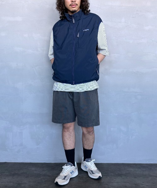 JEANS FACTORY （ジーンズファクトリー）の「[ONEITA/オニータ] POWER-T ワンポイント刺繍ロゴ ピグメントショートパンツ（その他パンツ・メンズ・ネイビー/グレー/ブラック・M/L）」の4枚目の写真