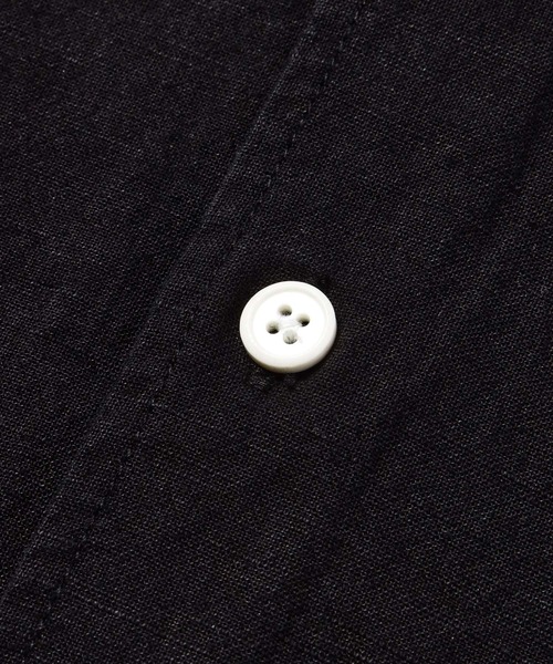 Noen（ノエン）の「半袖レギュラーカラーシャツ（シャツ/ブラウス・メンズ・ブラック/ベージュ・MEDIUM/LARGE）」の5枚目の写真